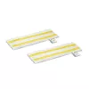 Kärcher Set panni universali per pavimento EasyFix Mop panni monouso Bianco, Giallo