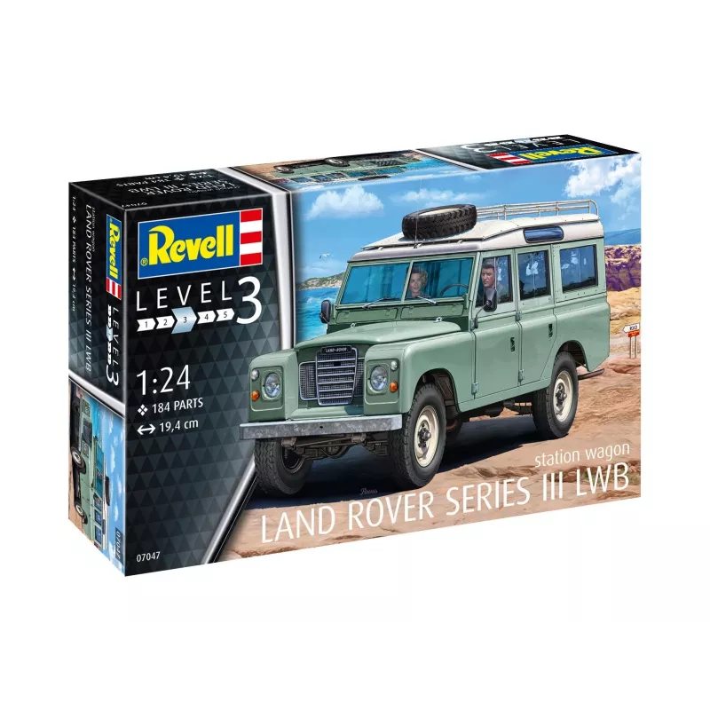 Modello in plastica Land Rover Series III