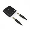 RØDE AI-Micro interfaccia audio mobile, 2x ingressi TRS/TRRS da 3,5 mm, uscita cuffie da 3,5 mm, USB-C, nera