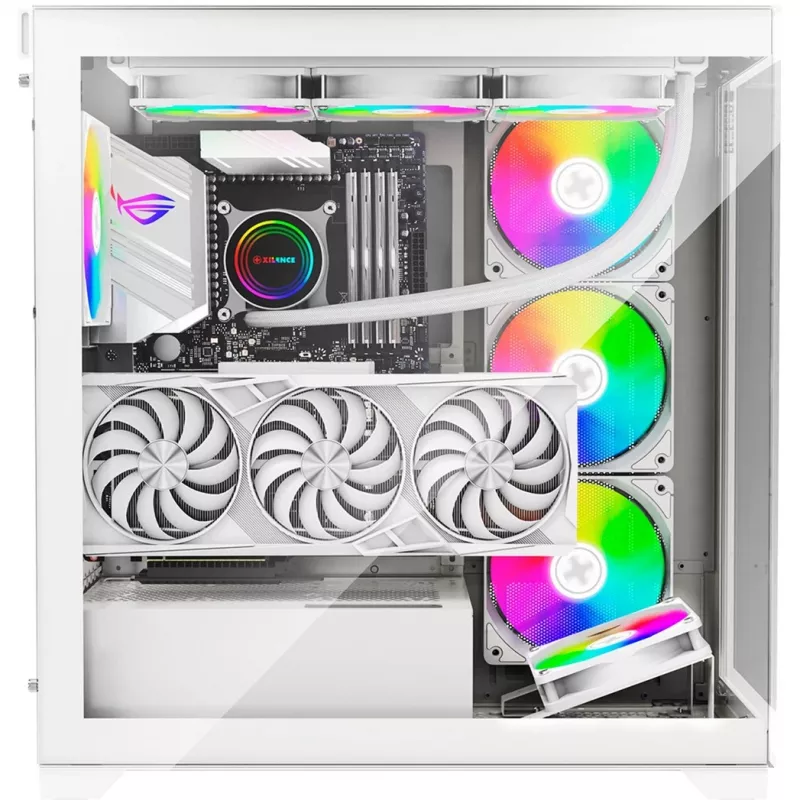 Case | XILENCE | ATX/micro ATX/Mini-ITX | bianco | Midi Tower | PC | X818.W.ARGB