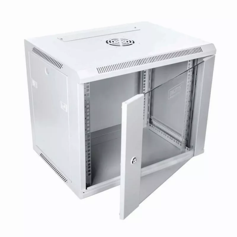 Digitus DN-W19 09U/450 case rack 9U rack a parete grigio chiaro