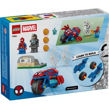 LEGO MARVEL 11206 Spidey sulla sua moto contro Rhino