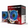 Dissipatore ad aria Gembird CPU-HURACAN-ARGB-X130 12 cm nero bianco