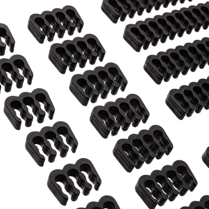 Set pettini per cavi Akasa - fermacavi 3 mm nero (AK-MX293)
