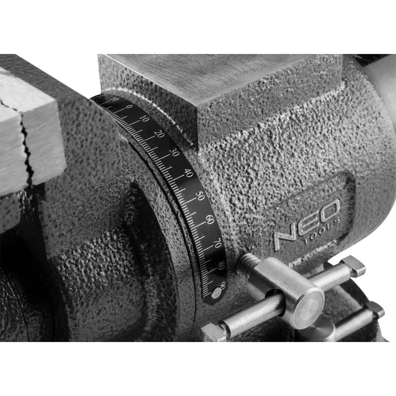 Morsa da fabbro girevole NEO tools 100 mm 360° – morsa da banco per fabbro, modello 35-030