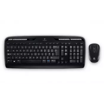Tastiera wireless Logitech MK330 US nero