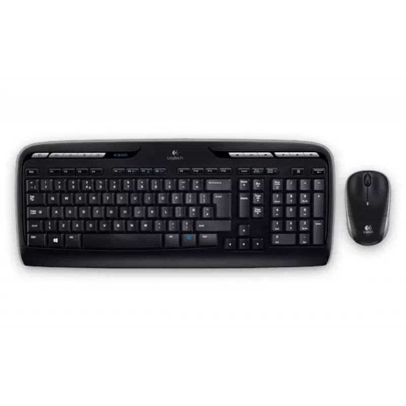 Tastiera wireless Logitech MK330 US nero