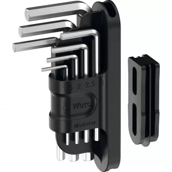 Wera Tool-Check Modular L-keys Hex-Plus 1 set, 7 pezzi (05049003001)