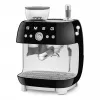 SMEG EGF03BLEU macchina per espresso. macchina per caffè 50s Style. nero