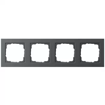 Gira E2 021423 cornice a 4 posti, antracite