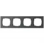 Gira E2 021423 cornice a 4 posti, antracite