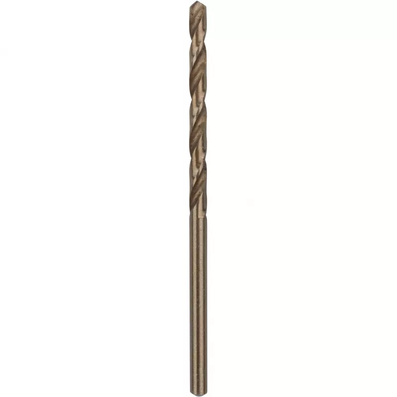 Bosch 2608585876 HSS-Co set di punte elicoidali, 3 mm, lunghezza 61 mm, gambo cilindrico, 10 pezzi