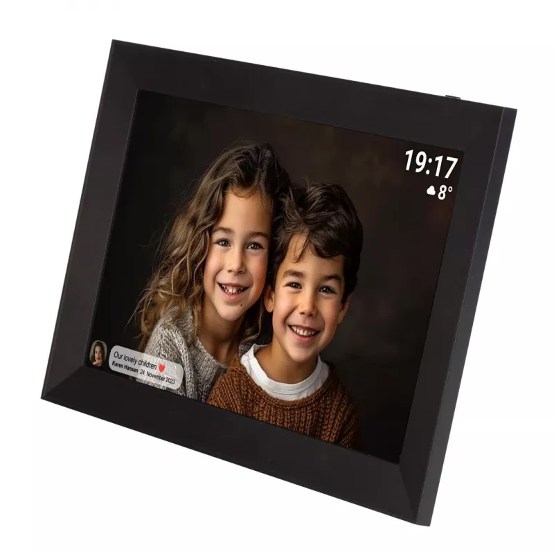 Denver PFF-1012 cornice digitale nero 25,6 cm (10,1) touchscreen Wi-Fi
