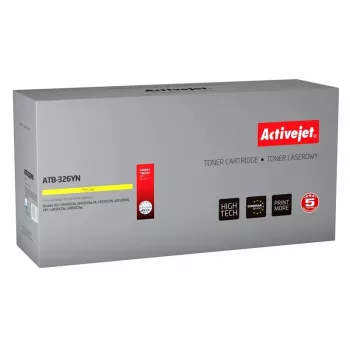 Activejet ATB-326YN Toner (sostitutivo per Brother TN-326Y; Supreme; 3500 pagine; giallo)