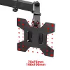 Esperanza ERW018 supporto da tavolo per due monitor 10-27