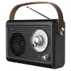 Radio portatile Savio RS-01 analogica nera