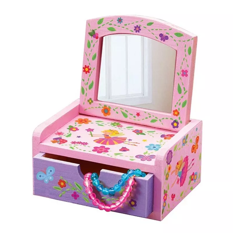 Craft Box Borella Girl Crafts scatola con specchio e fata