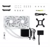 Kit raffreddamento a liquido per processore TRYX PANORAMA ARGB 240 12 cm bianco 1 pezzo