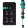 Wera Kraftform Kompakt 25 set cacciavite a inserti, 7 pz., nero/verde