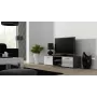 Mobile TV Cama SOHO 140 grigio/bianco lucido