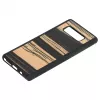 Custodia per smartphone man and wood per Samsung Galaxy Note 8 — ebano bianco finitura nera