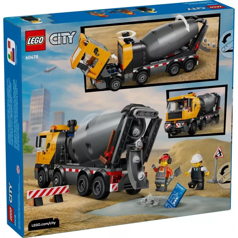 LEGO CITY 60478 Betoniera