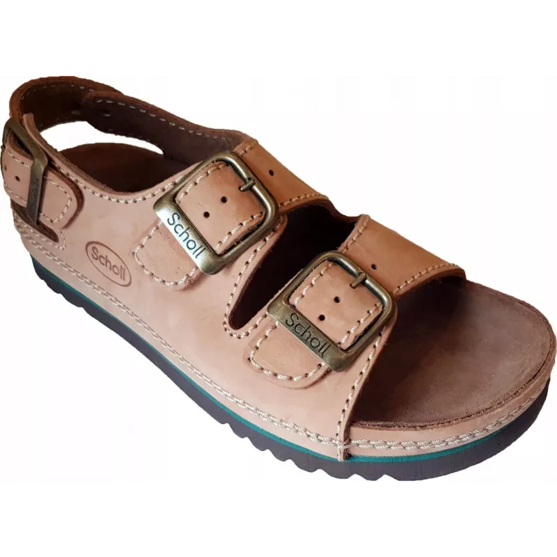 Sandali comodi Scholl AIR BAG BACK STRAP BRONZE 39