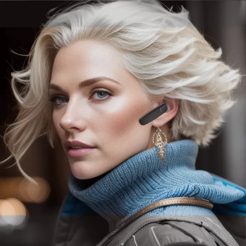 Cuffie Tellur Bluetooth-Headset Vox 155 nero