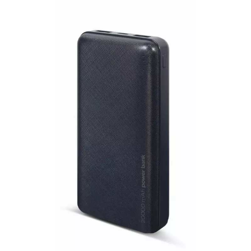 Gembird PB20-02 powerbank litio-polimero (LiPo) 20000 mAh nero