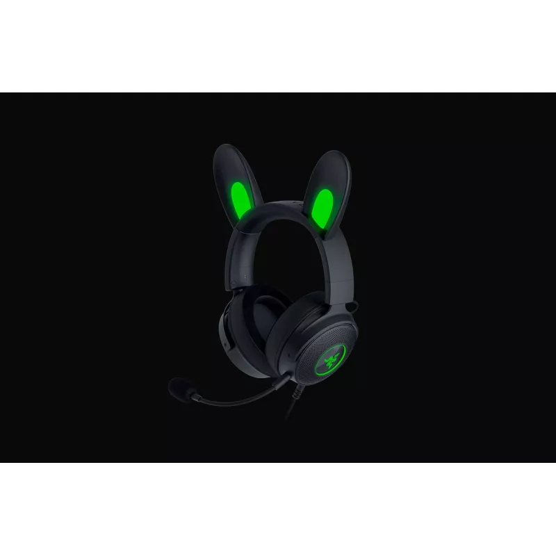 Razer Kraken V2 Pro Kitty Edition – cuffie gaming over-ear con filo, nero