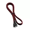 CableMod ModMesh - cavo SATA - Serial ATA 150/300/600 - SATA (W) angolare a SATA (W) - 60 cm - rosso sangue (CM-CAB-RSAT-N60KBR-R)