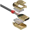 Lindy cavo DisplayPort 1.2 10m, Gold Line