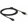 Cavo USB DeLOCK 82335 USB 2.0 2 m USB A Micro-USB B nero