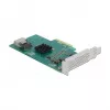 Scheda PCI Express x4 DeLOCK 89051
