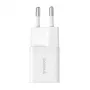 Baseus P10110909213-00 Caricabatterie da rete USB-C GaN5 mini 25W bianco