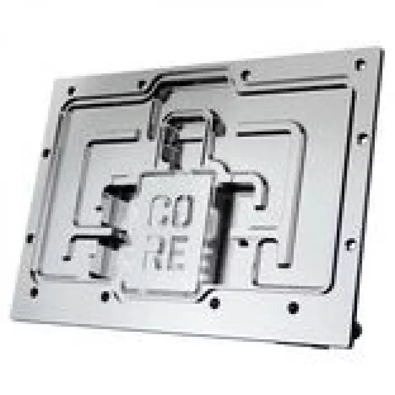 Alphacool Core RX 9070 XT Taichi Waterblock GPU con backplate, Trasparente/Cromato