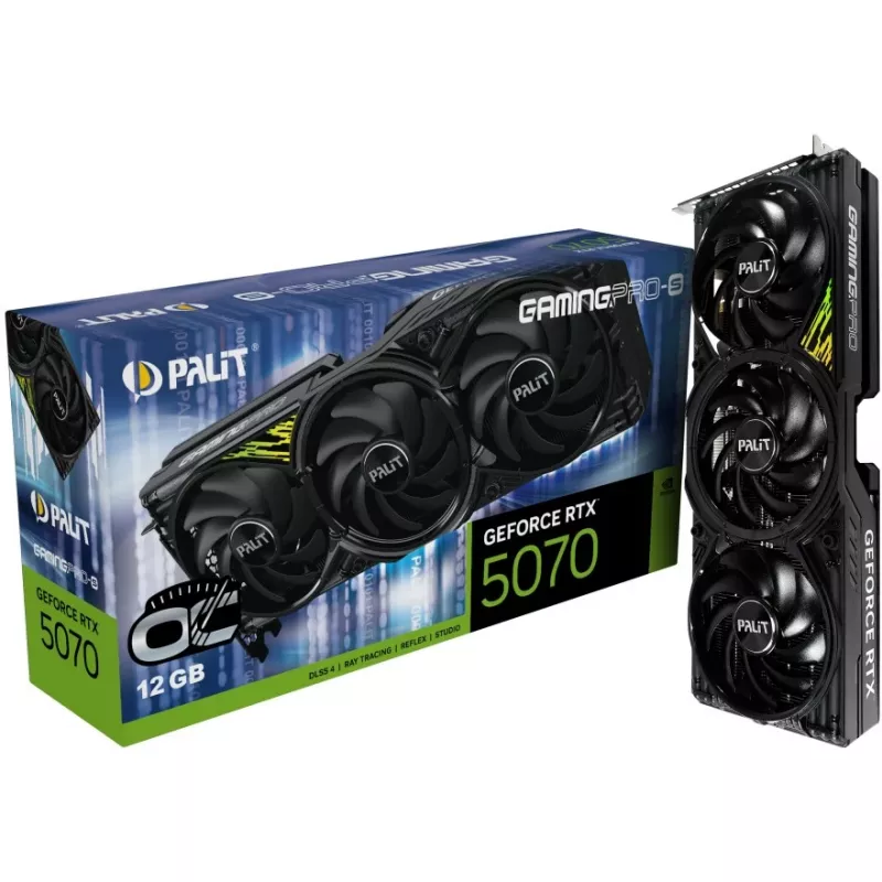 Palit GeForce RTX 5070 Ti GamingPro-S OC 16GB GDDR7 Scheda grafica