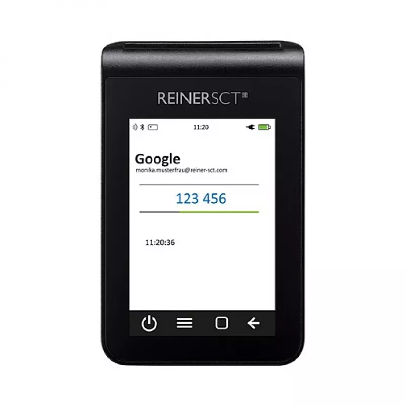 ReinerSCT tanJack deluxe Lettore di schede generatore TAN, nero, USB Type-C