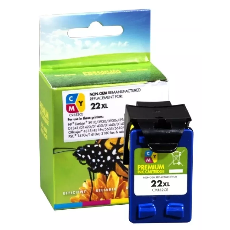 Cartuccia d'inchiostro compatibile Static Control HP 22XL
