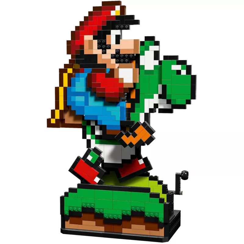 Giocattolo da costruzione LEGO Super Mario World Mario & Yoshi Set 71438 — personaggi interattivi ed elementi di gioco da costruire