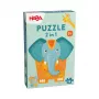 Puzzle 2 in 1 elefante