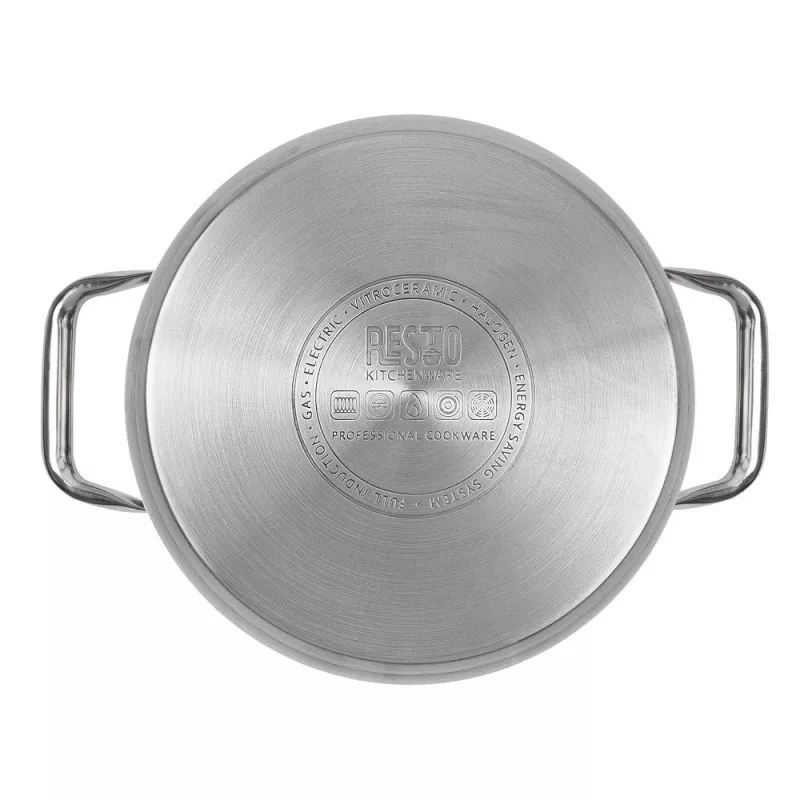 Resto utensili da cucina Libra 4,6 L rotondo acciaio inox