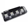 Makita DC18SF - caricabatterie - ricarica 4 batterie - 3 A - 4 uscite (contatto batteria)