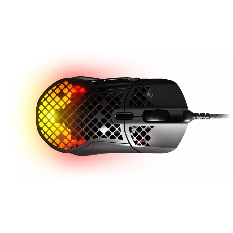 Steelseries Aerox 5 mouse per destrorsi USB Type-A ottico 18000 DPI