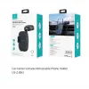 Supporto auto usams ZJ063 per cruscotto o parabrezza, angolo regolabile
