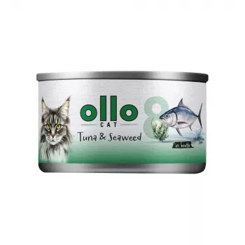 Ollo tonno con alghe in brodo n. 8 70 g