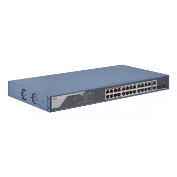 Switch di rete Hikvision DS-3E1326P-EI – 26 porte, capacità di switching 14,8 Gbit/s
