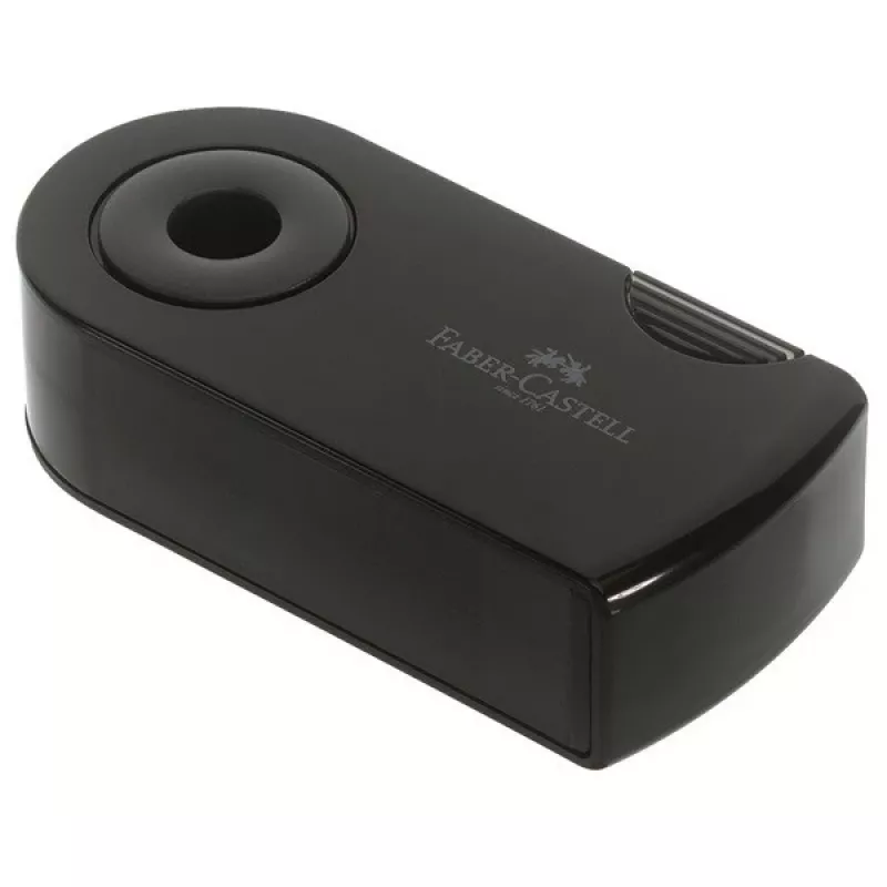 Temperino manuale Faber-Castell SLEEVE nero