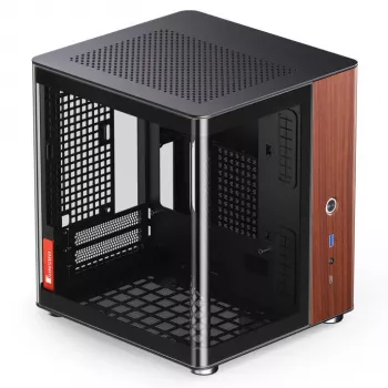 Case PC Jonsbo TK-0, Mini-Tower, Mini-ITX, nero