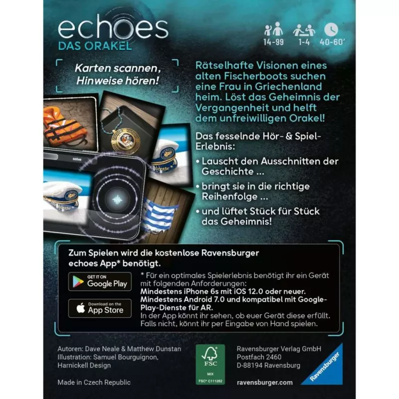 echoes Das Orakel, gioco per famiglie